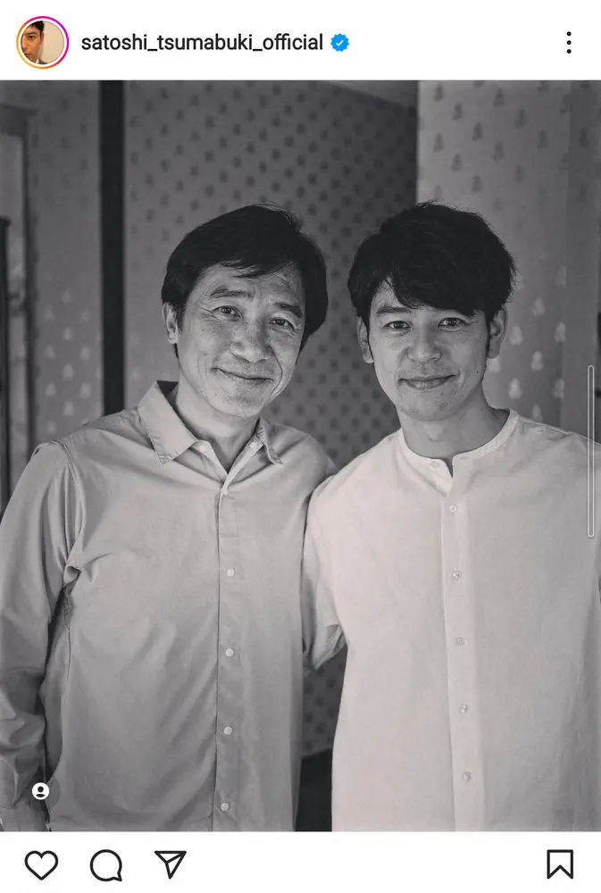 【画像・写真】妻夫木聡　香港の大スターと「再会」豪華2ショット披露に「是非是非、映画で共演を」「笑顔最高です」の声