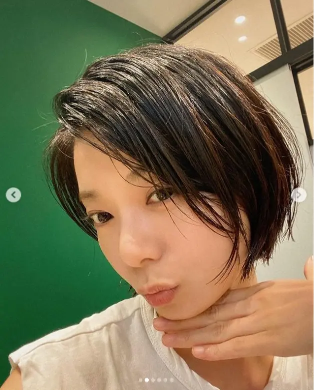 【画像・写真】森カンナ　ロングからショートヘアに変身姿公開に「雰囲気もう別人！」「ショート最強」「す！て！き」