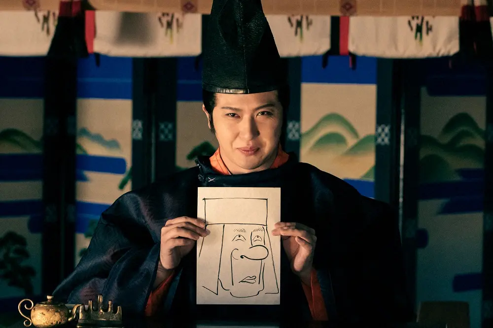 【画像・写真】「鎌倉殿の13人」“楽しまれよ”体現？後鳥羽上皇　今度の遊びは「似絵」ネット爆笑！慈円はアナゴさん？