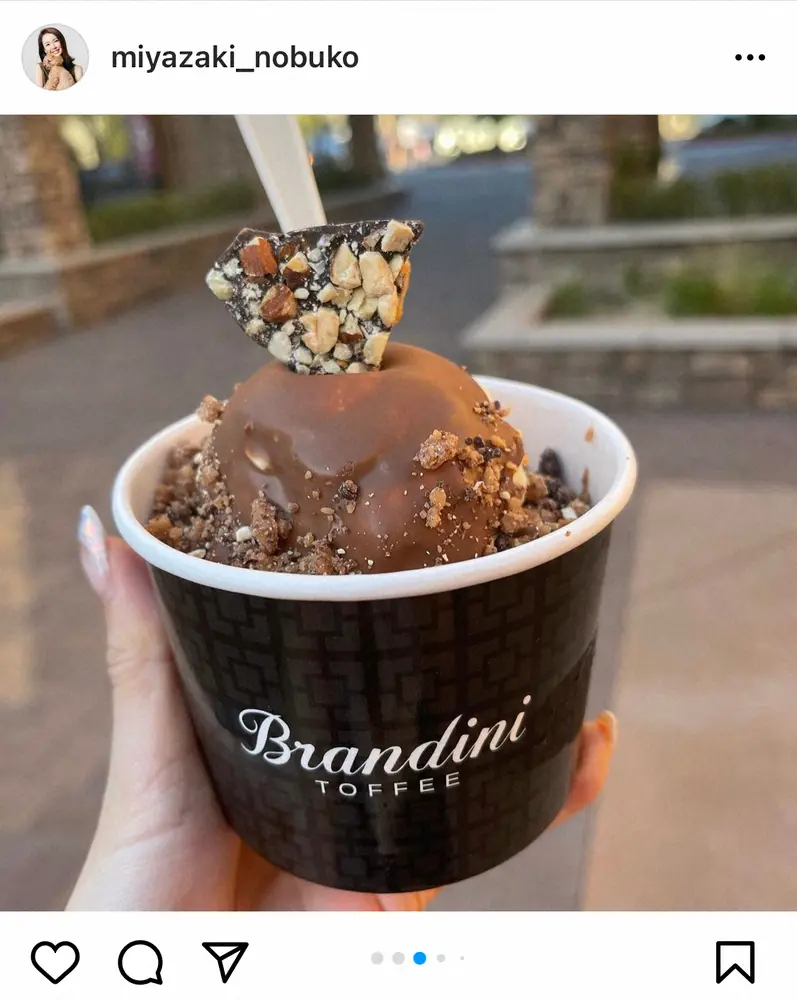 【画像・写真】宮崎宣子　米国に新婚旅行も…円安の影響でアイス1450円　アウトレットは「高いので見る気失せました」