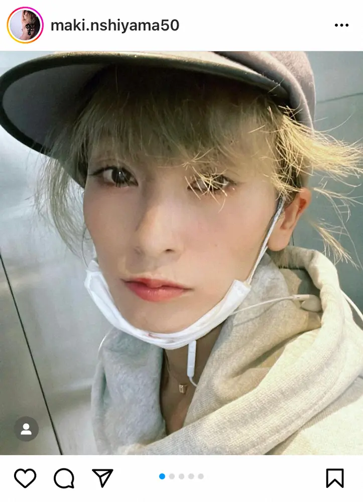 【画像・写真】西山茉希　「ハイトーンボサから暗髪へ」「ついでに前髪も」イメチェンショット公開「さらに若く見える」