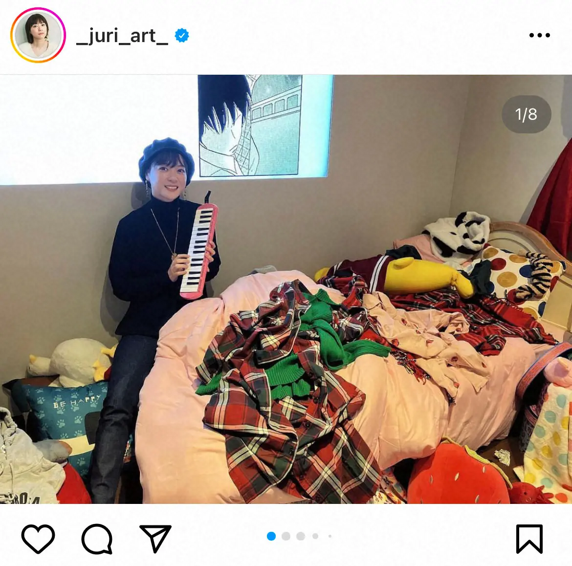 【画像・写真】上野樹里　「ギャボーッ！！」のだめ「汚部屋」で大興奮　「かわいすぎる」「懐かしすぎて涙出そう」の声