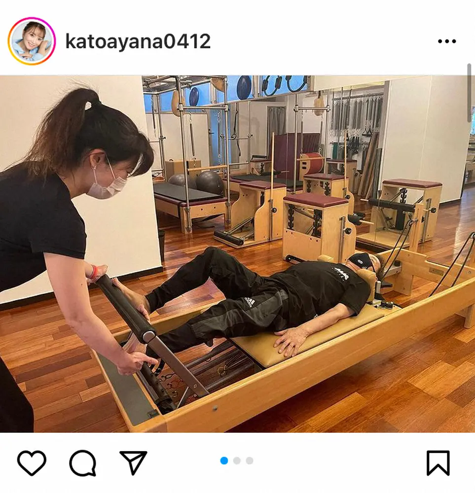 【画像・写真】79歳・加藤茶　「趣味がまた一つ」ピラティスを始める　妻・綾菜が明かす「2人で健康で長生きしようね」