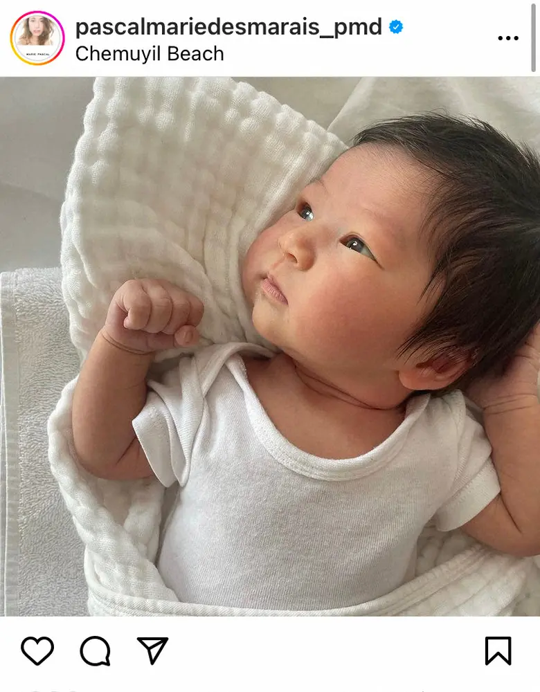 【画像・写真】第1子出産のマリエ　生まれたばかりのわが子の顔＆名前を初公表「はっきりしたお顔」「かわいすぎるう」