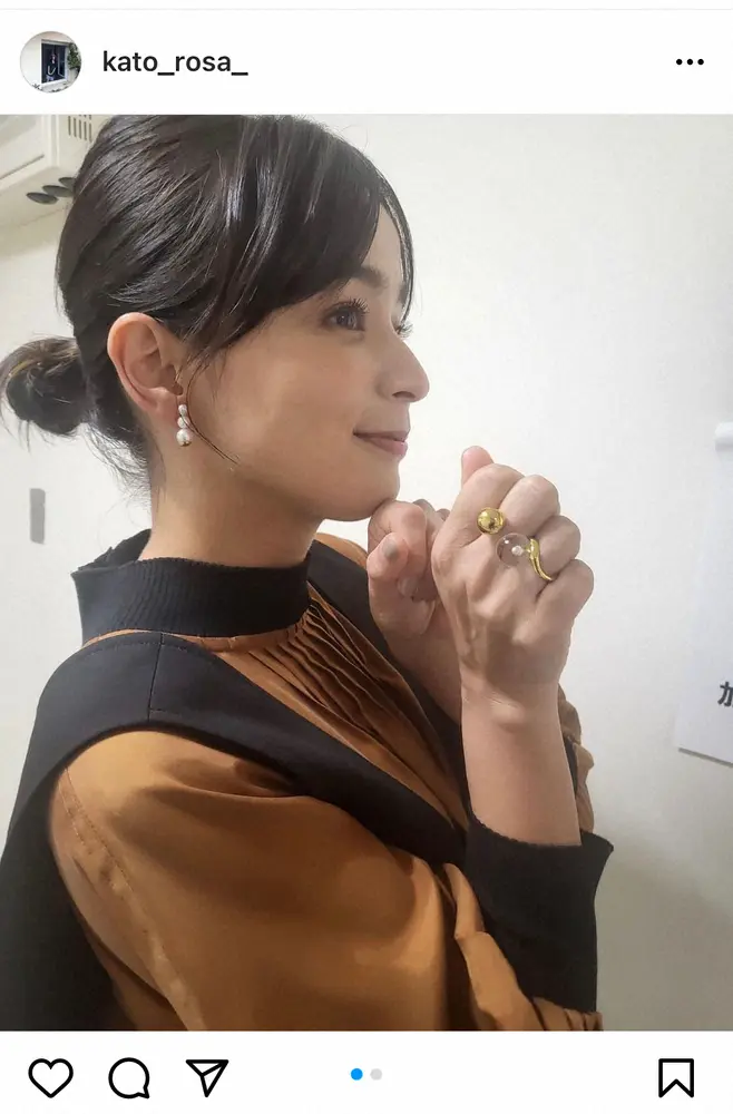 【画像・写真】加藤ローサ　ミニワンピ姿の最新ショット披露に反響「何頭身！？」「こんな脚になりたい！」の声