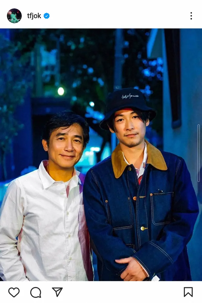 【画像・写真】ディーン・フジオカ　「憧れ」香港の超大物俳優との豪華ショットに「素敵な2ショット」「いい記念」の声