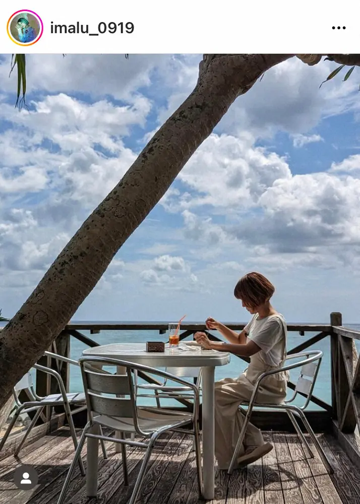 【画像・写真】IMALU　奄美大島で一緒に暮らすパートナ―男性の人柄　父・明石家さんまとは「真逆です」