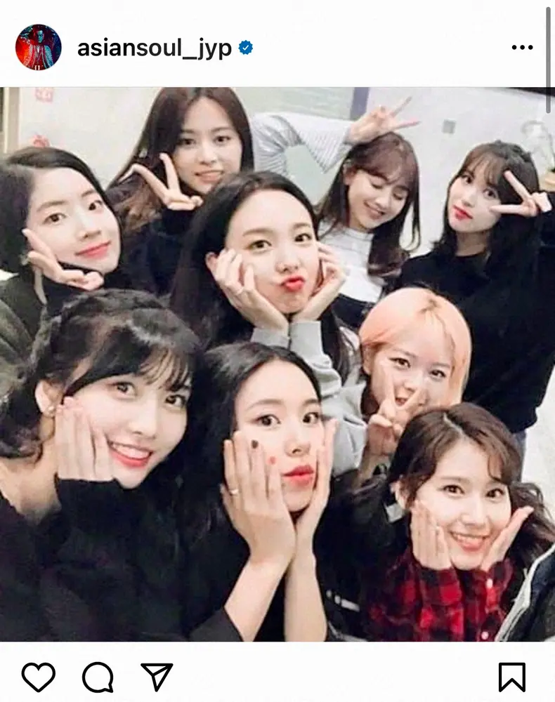 Twice の生みの親 J Y Park氏 こんなグループはない デビュー7周年を写真付きで祝福 スポニチ Sponichi Annex 芸能