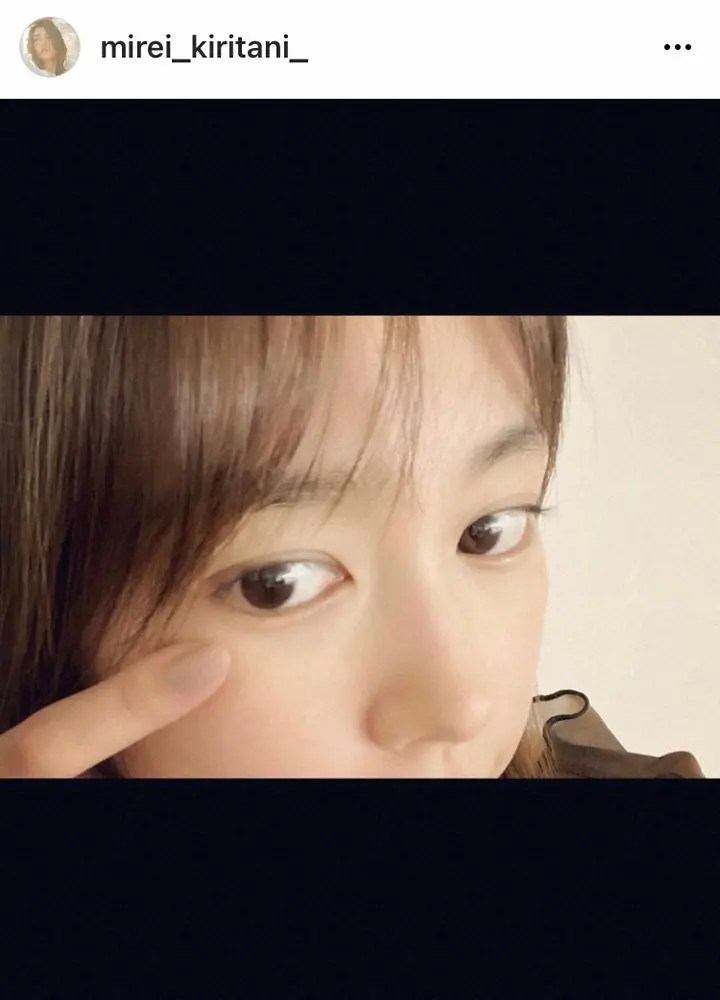 【画像・写真】桐谷美玲　「順調です」ICL手術から1週間経過　0・06→1・5に「快適な裸眼生活を送っています」