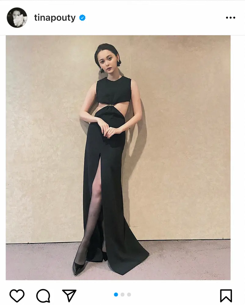 【画像・写真】玉城ティナ　大胆すぎる“セクシードレス姿”でファン魅了「美しい」「同じ人間とは思えない」の声