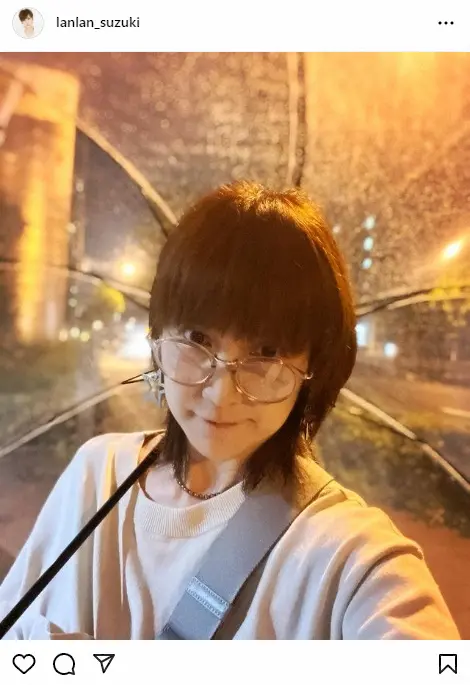 【画像・写真】鈴木蘭々　タクシー乗車中に交差点で追突事故「怖かったぁー暫く胸がドキドキ」も「身体等、異常無し」