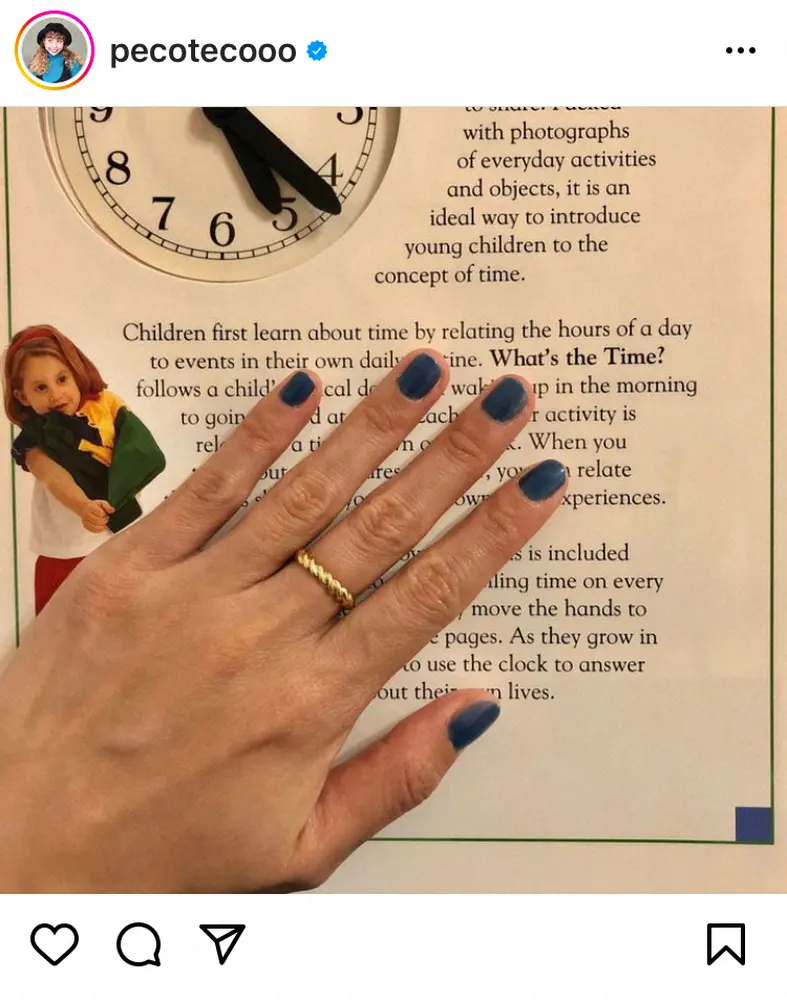 【画像・写真】peco　「人生のパートナー」ryuchellとのファミリーリング公開「いろんな家族の形あっていい」