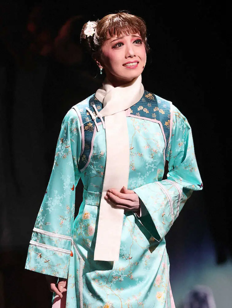 宝塚雪組 朝月希和 難役を自身の道のりに重ね合わせ 最後の瞬間まで成長する姿見せたい スポニチ Sponichi Annex 芸能