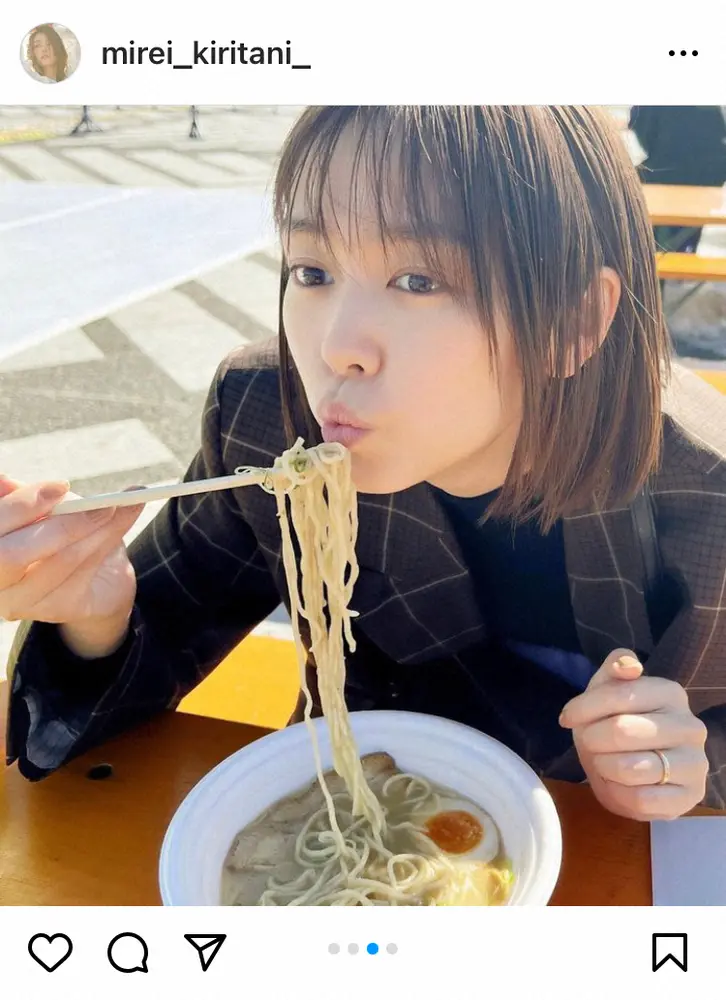 【画像・写真】三浦翔平・桐谷美玲夫妻　“ラーメンデート”匂わせ投稿に反響「仲良しで尊い」「見たかったツーショット」