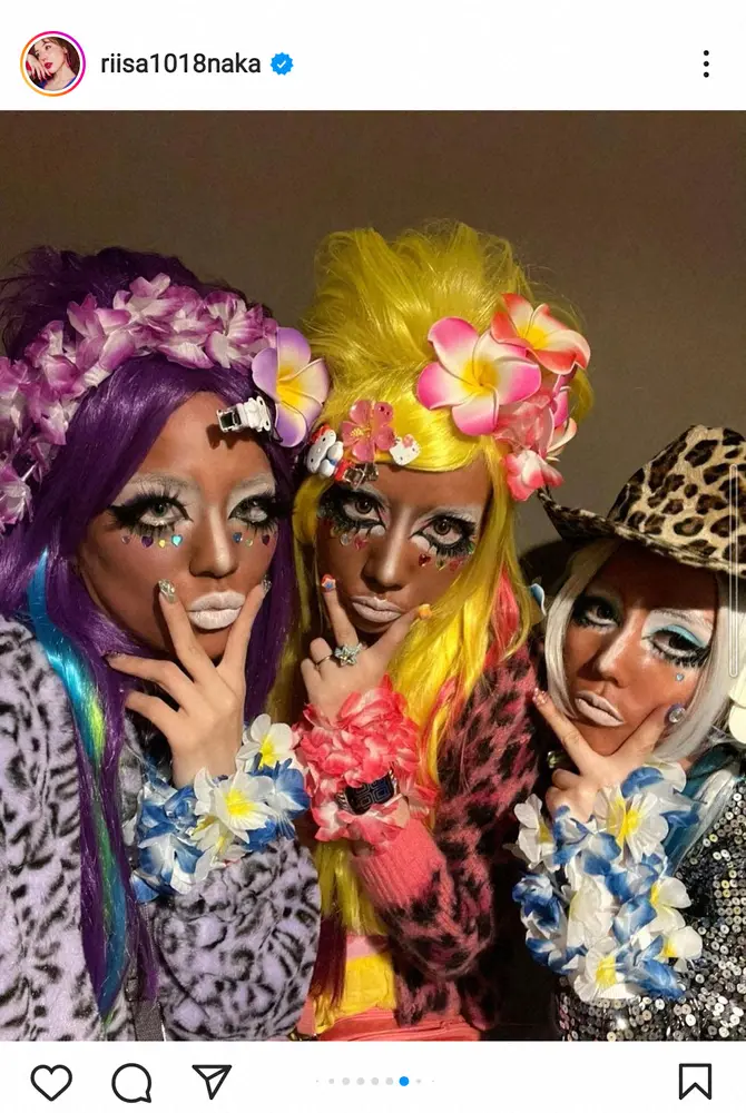 【画像・写真】仲里依紗　「メイクに6時間」“マンバギャル”姿披露に「最強ギャル」「凄すぎ～」「サイコー」の声