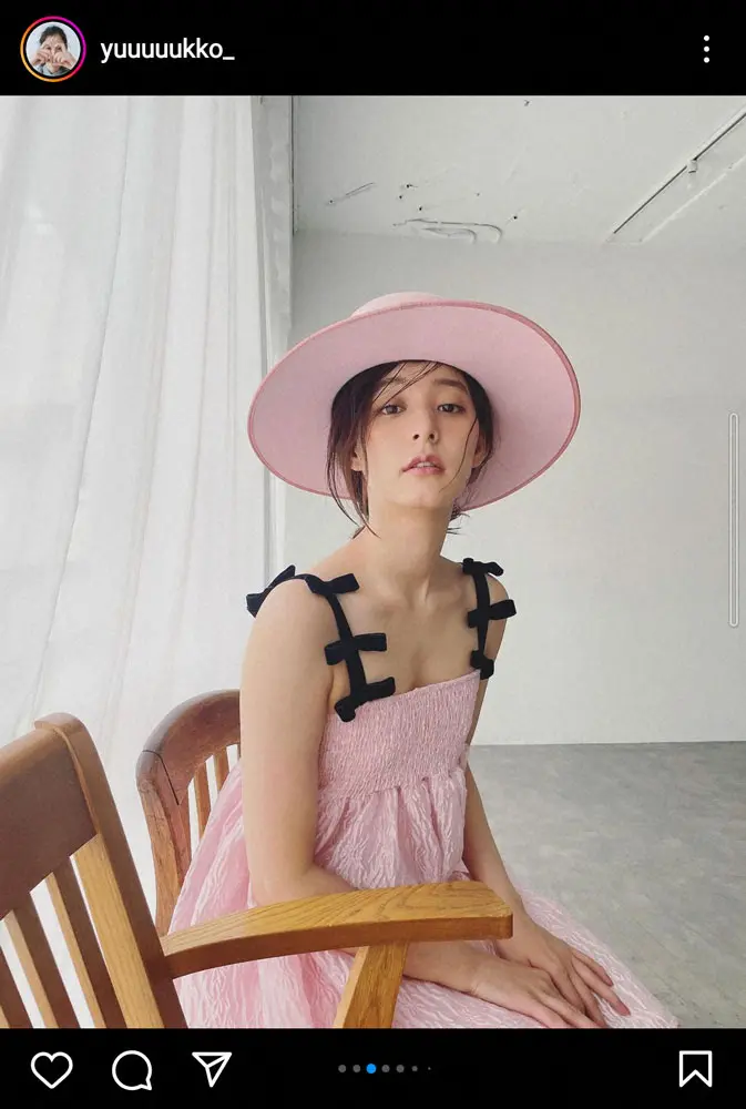 【画像・写真】新木優子　全身ピンクのオフショットにフォロワー衝撃「ヤバイ」「反則」「可愛すぎて拝んでる」