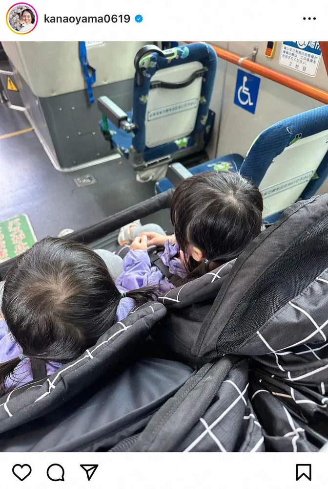 【画像・写真】大山加奈さん　バスが双子ベビーカー乗車拒否　涙の訴え「ドアを開けてもらえず…涙腺崩壊。悔しくて」