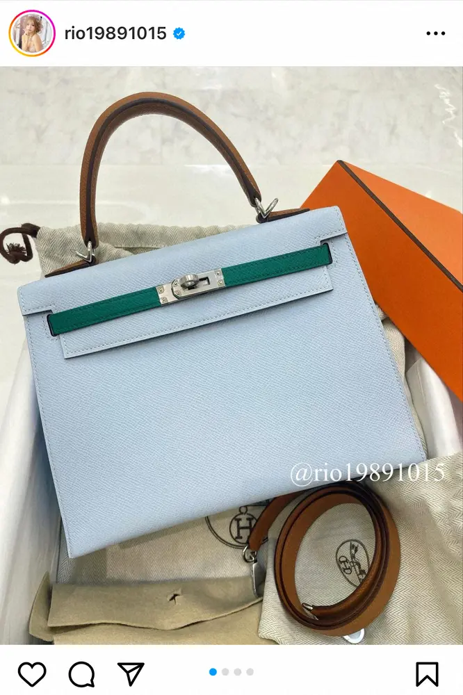 【画像・写真】門りょう　ヒカルからの誕生日プレゼントに驚愕　エルメスのケリー&札束に「こんなん渡してくる人おる？」