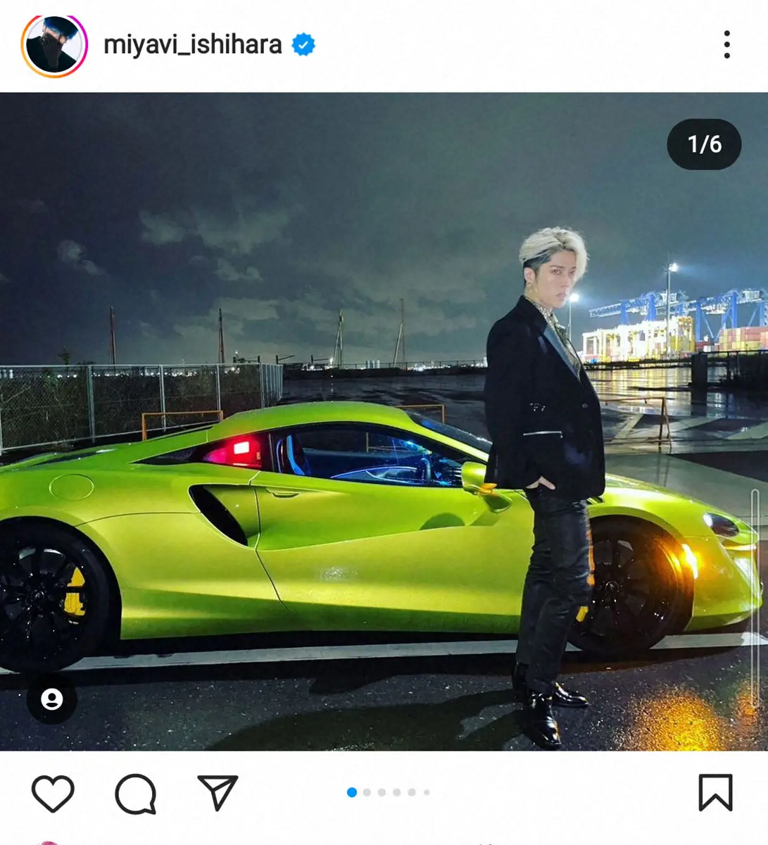 【画像・写真】MIYAVI　妻の元歌手のmelody.さんとのデート報告に「リア充のレベチ」「なんて絵になる」の声