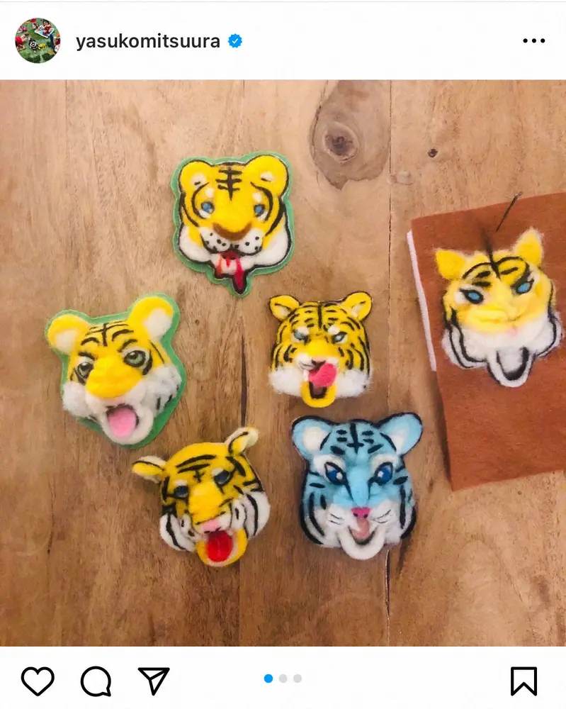 【画像・写真】光浦靖子　留学中のカナダで「久々の手芸部」　西加奈子も参加　「すごいクオリティー」「販売を」の声