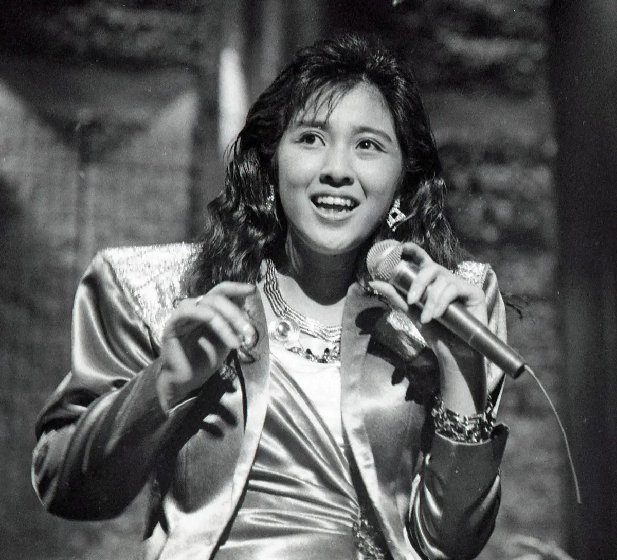 菊池桃子ボーカルのバンド「ラ・ムー」お披露目公演・横浜ベイサイドクラブ（1988年撮影）