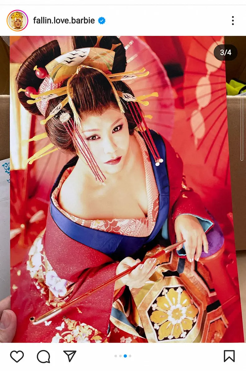 【画像・写真】バービー　10年前に撮影の“奇跡の1枚”が出てきて「断捨離なかなか進まない」