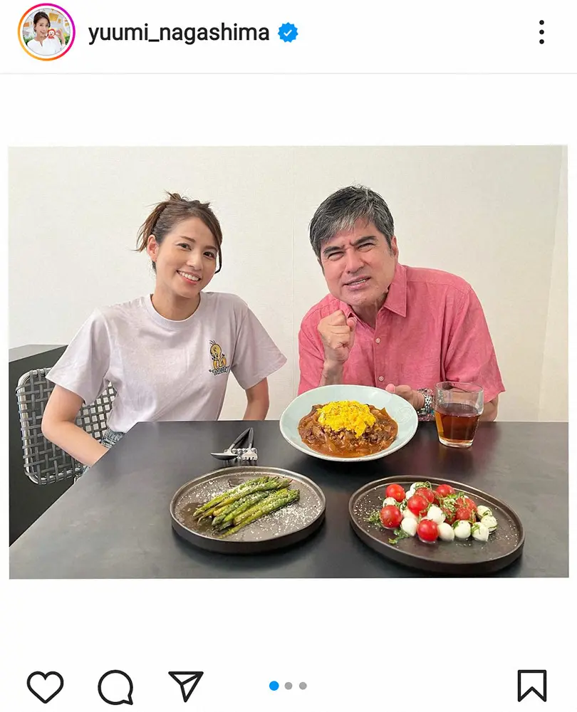 【画像・写真】永島優美アナ　父・昭浩氏と“ほっこり会話”「そこ黙ったらあかん」に父は「黙ったらあかんとこか」