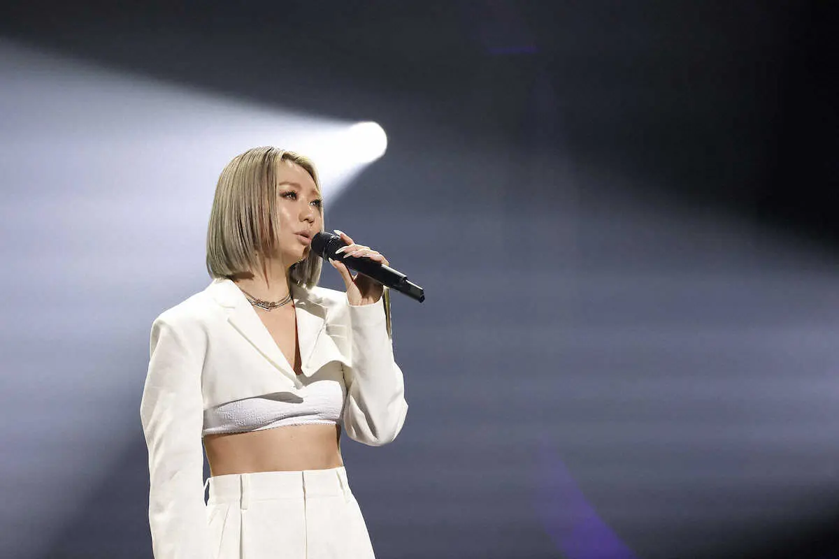 倖田來未 エイベックス株主総会で熱唱 代表曲 キューティーハニー など全4曲 スポニチ Sponichi Annex 芸能