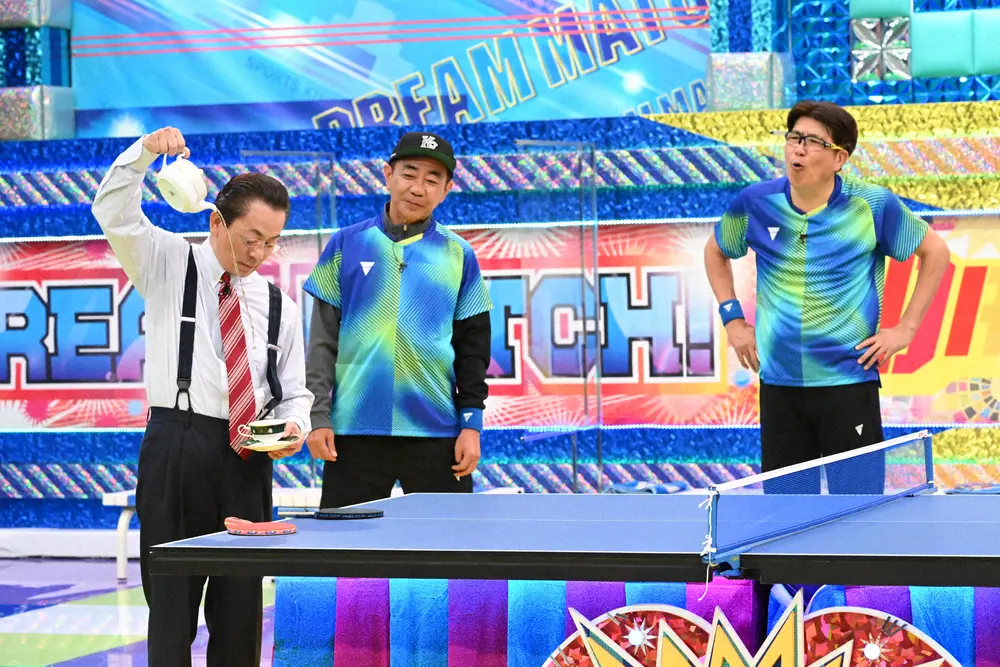【画像・写真】「とんねるずのスポーツ王は俺だ！！」1月2日に放送決定!水谷豊が卓球緊急参戦、木梨熱烈オファーで実現