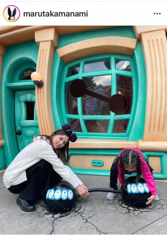 【画像・写真】丸高愛実　家族おそろいコーデでディズニー満喫　「かわいいが渋滞」の声　リハビリ中のFW柿谷も元気な姿