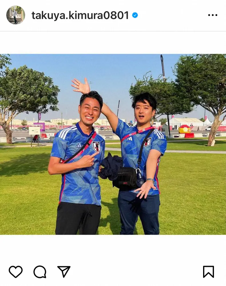 フジテレビ・木村拓也アナウンサーインスタグラム（＠takuya.kimura0801）から - スポニチ Sponichi Annex 芸能