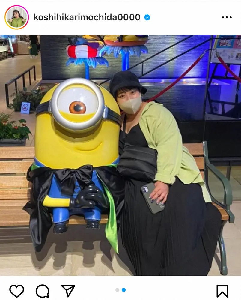【画像・写真】“体重100キロ”餅田コシヒカリ　テーマパークで起こった悲劇　「絶叫ほぼ乗れなかった」理由を明かす