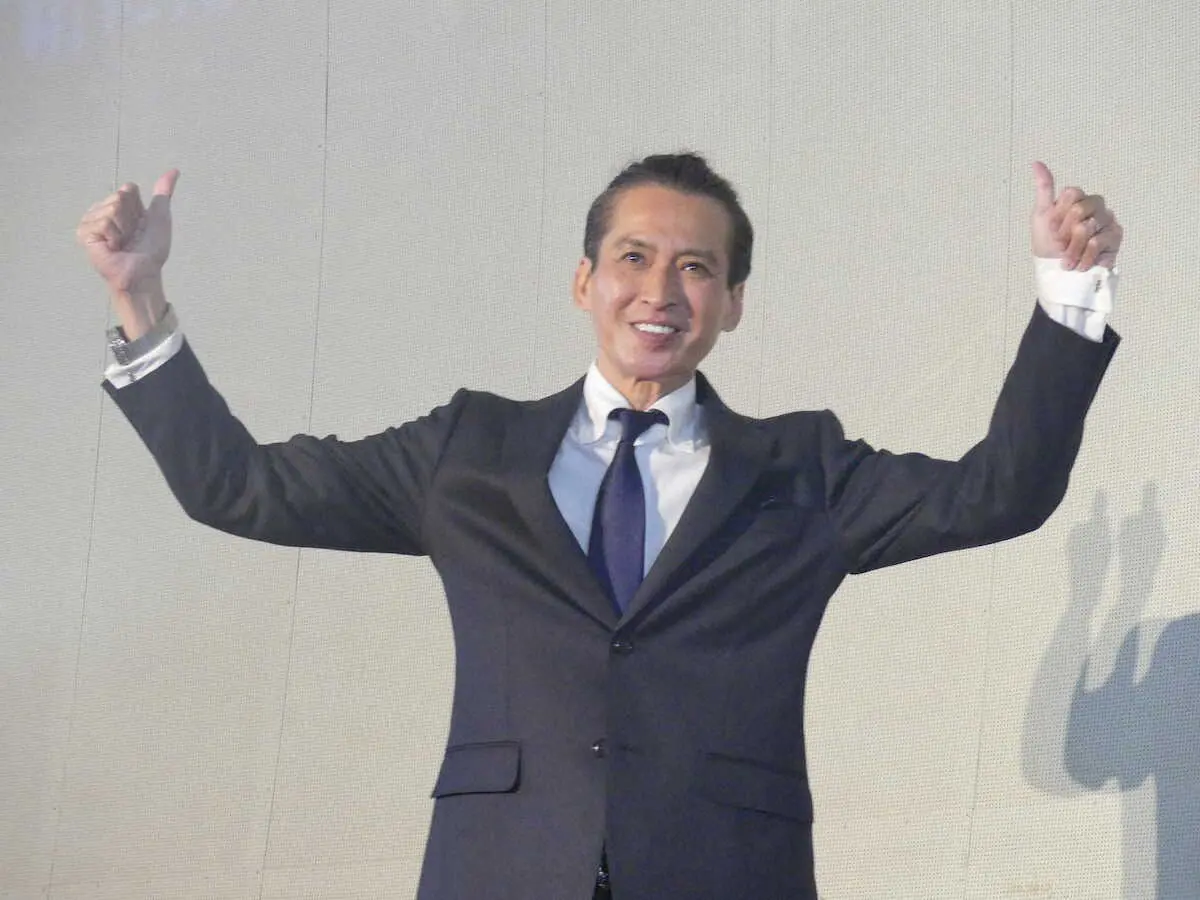 【画像・写真】元光GENJI大沢樹生、東京・北区長選出馬表明　グループ名あやかり…「未来に光　地域にGENKI」