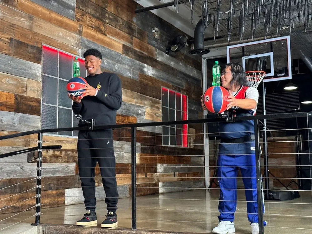 【画像・写真】八村塁が25日放送の「イッテQ！」に出演　「ロッチ中岡のQtube」でおもしろ動画の作成に全力で挑戦