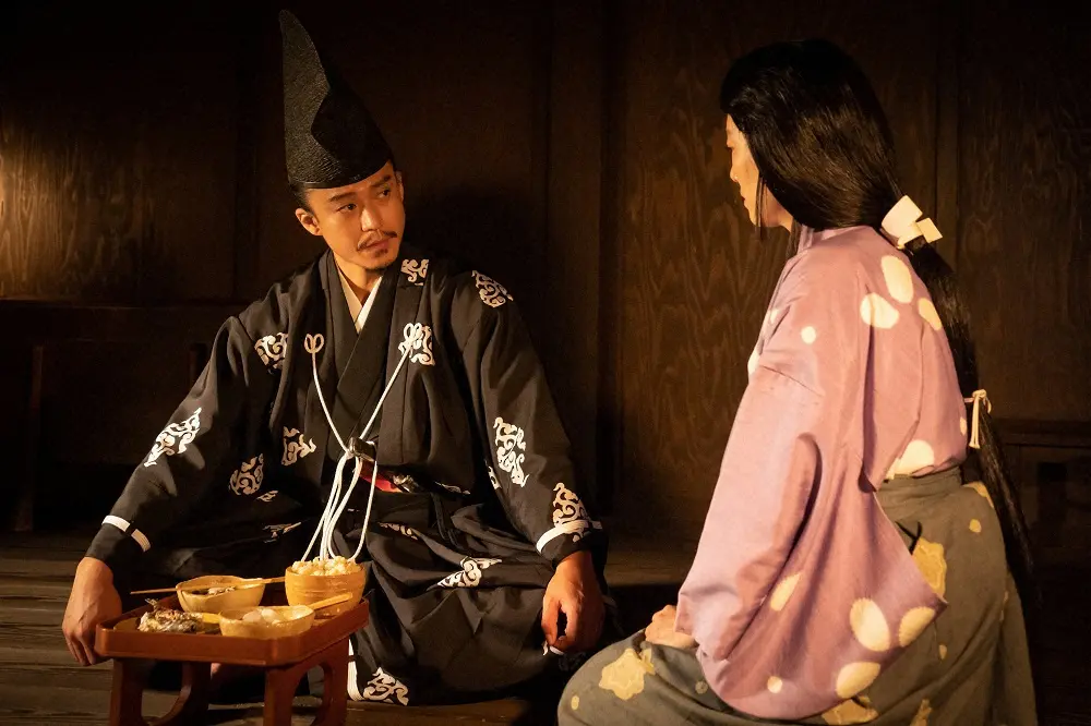 【画像・写真】「鎌倉殿の13人」義時　箸投げつけた！“地雷”踏み合い夫婦→次回予告のえさん“般若”ネット震える