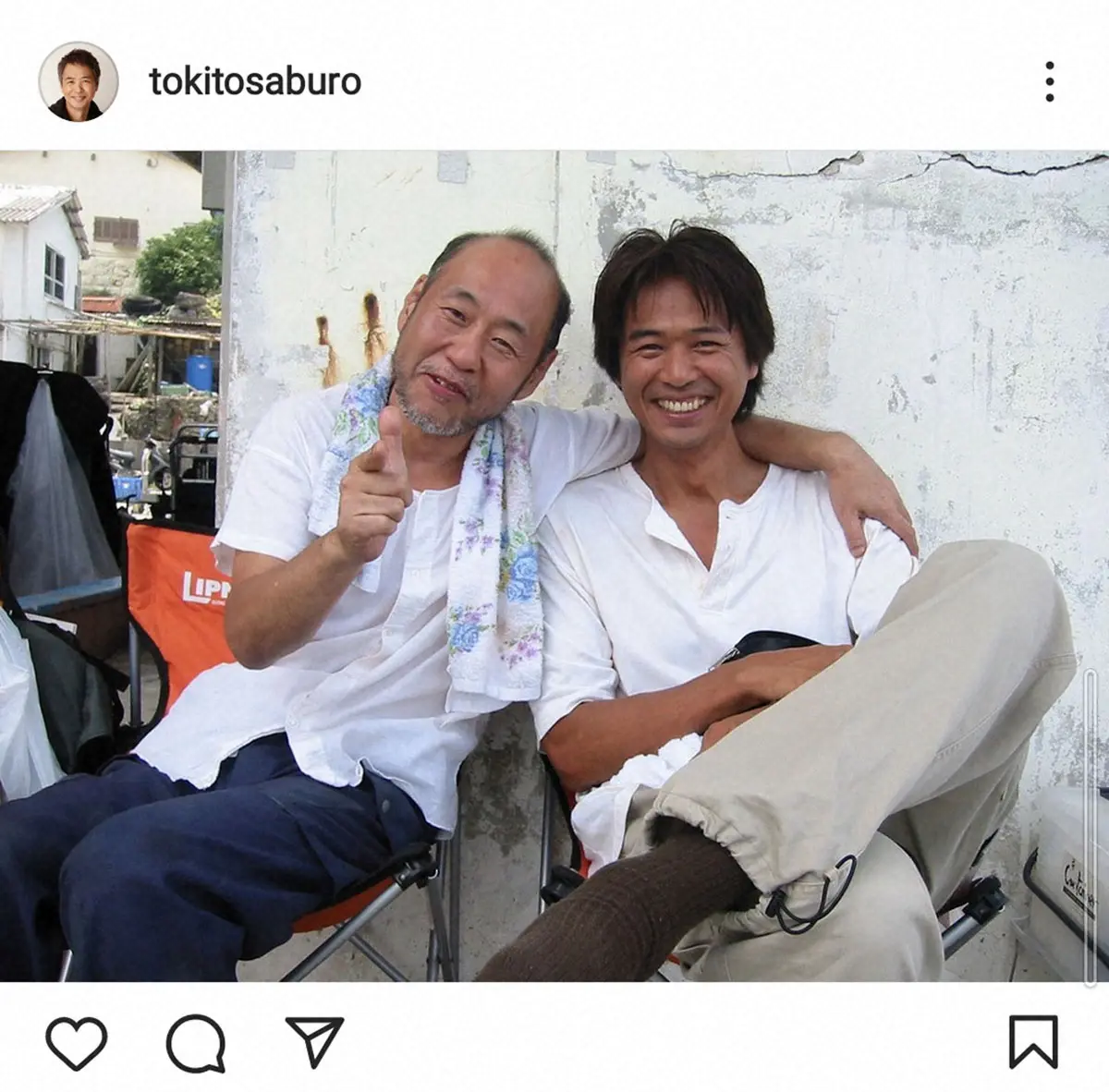 【画像・写真】時任三郎　泉谷しげるとの19年前の写真披露「オレはだいぶ老けたけど、泉谷さんがほとんど変わらない」