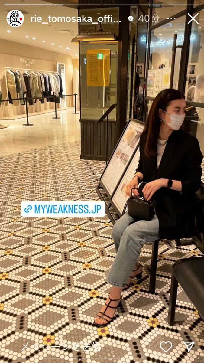 【画像・写真】ともさかりえ　女性ファンとの交流で「歩きながら少しだけ泣いた」と告白　ファン「良いお話」「感動」