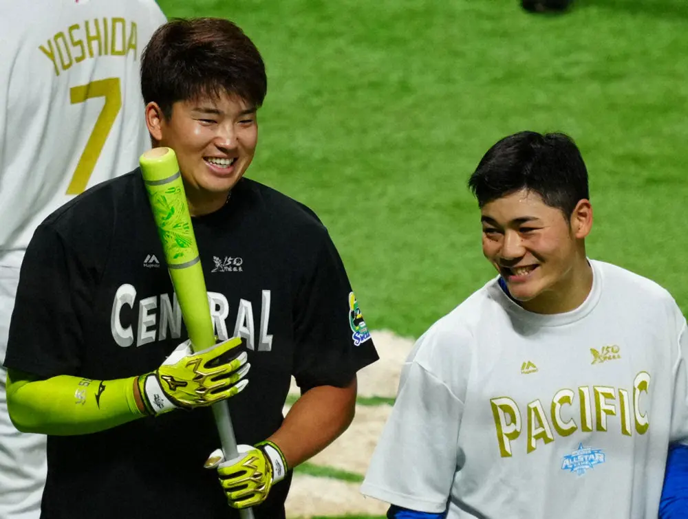 【画像・写真】ヤクルト・村上と日本ハム・清宮
