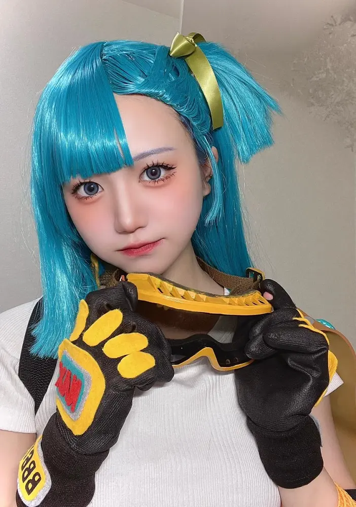 【画像・写真】コスプレイヤーたお『ドラゴンボール』ブルマ 猫背サポーターで作る防具と“きゅるりんまつげ”はピンセットで【コスプレ図鑑】