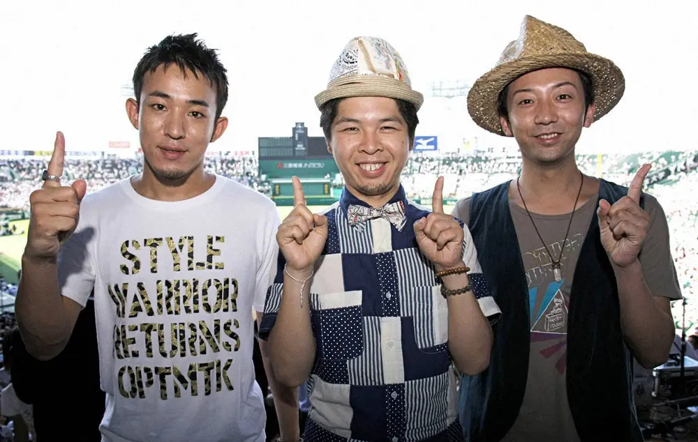 ファンキーモンキーベイビーズ（左から）ファンキー加藤、DJケミカル、モン吉