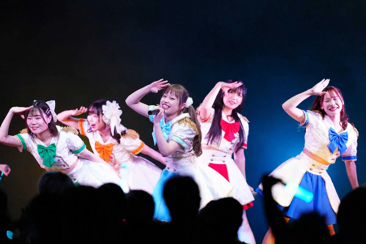 【画像・写真】スポポポポニーに新メンバー・大宮すずか加入「誰かを元気づけられるアイドルに」　8人体制で初ライブ