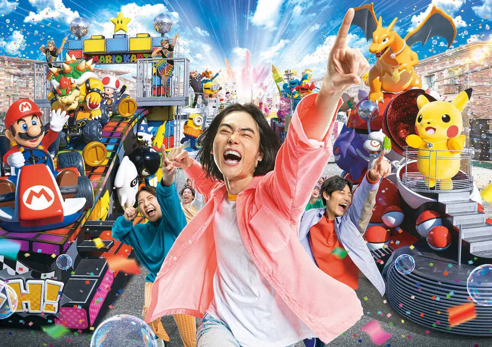 【画像・写真】USJ　待望の「NO　LIMIT!パレード」は3月1日スタート　パレードの概念を覆す4つのポイント
