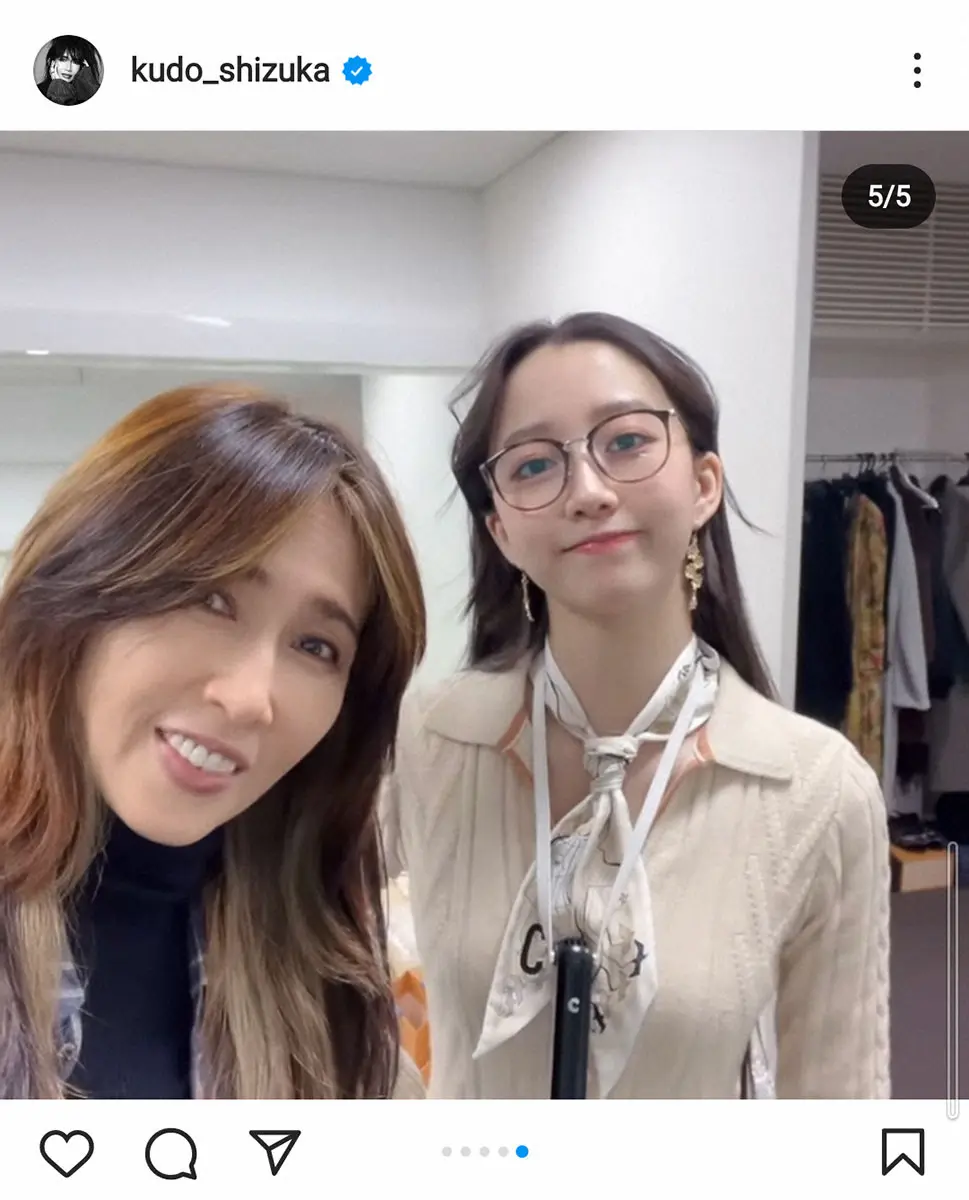 【画像・写真】工藤静香　長女・Cocomiと「Mステ」で親子共演　ネット感動「胸アツすぎ」「夢心地」「尊い」