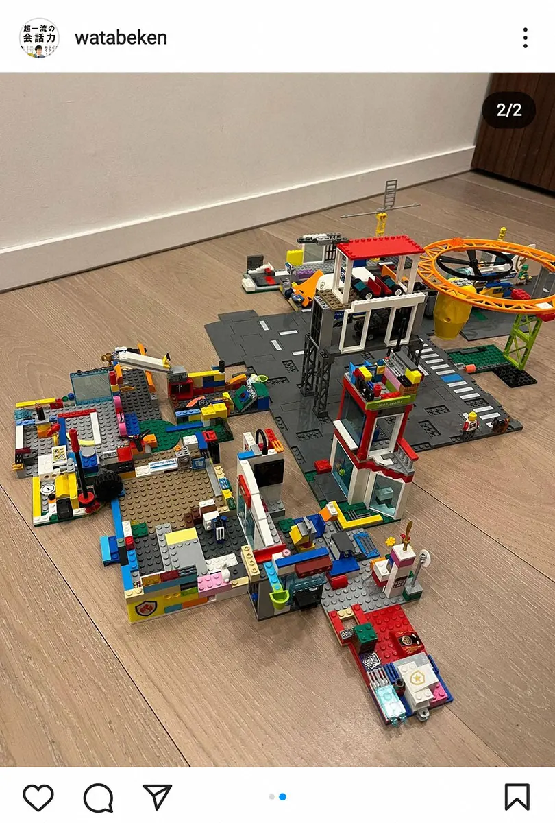 【画像・写真】アンジャ渡部建　クリスマスイブに「新たな家族」報告　4歳長男の“才能”も披露「なんだかすごい」