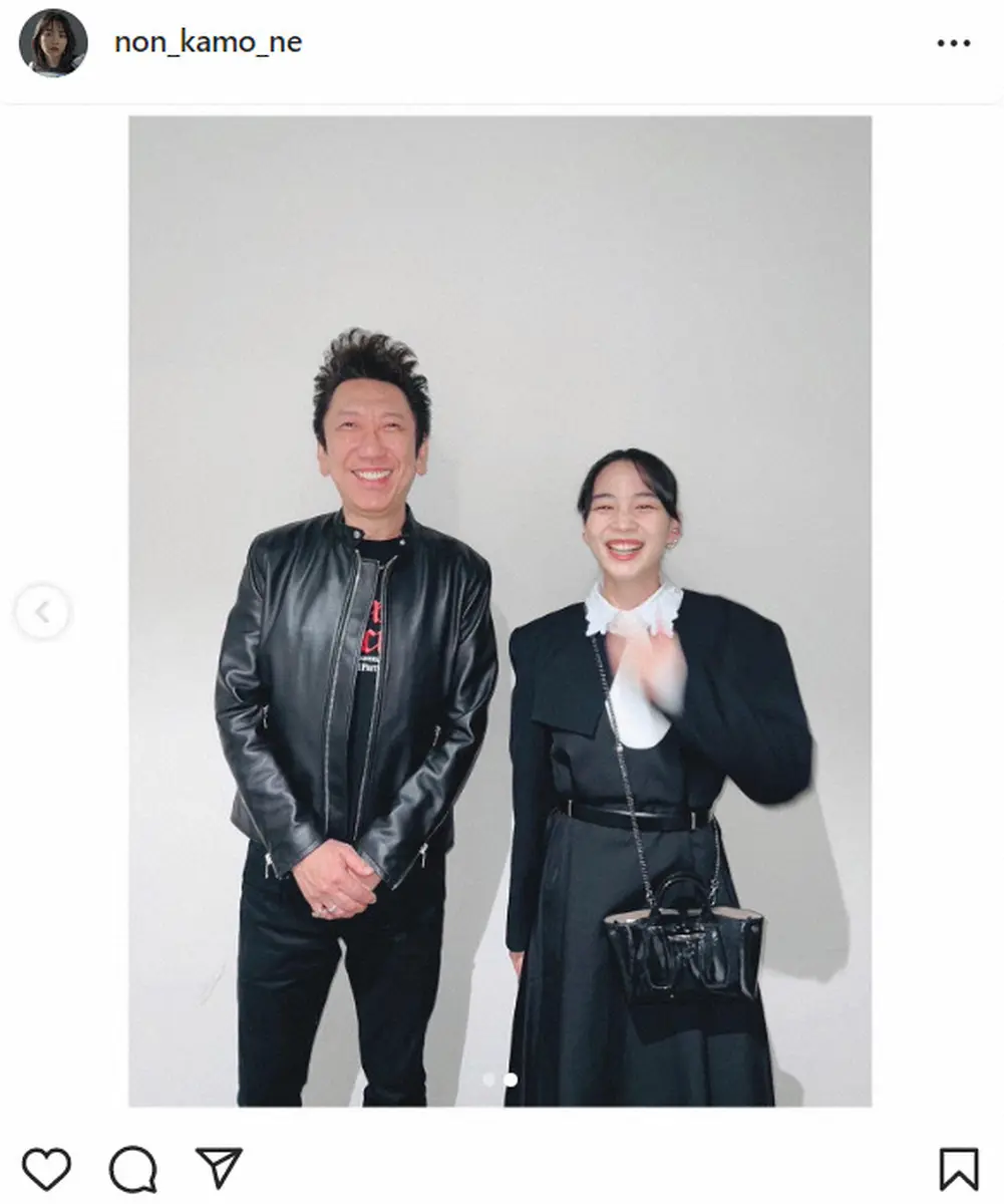 【画像・写真】のん　布袋寅泰との2ショット公開で　「2人ともカッコ良い」「空気が締まる」の声