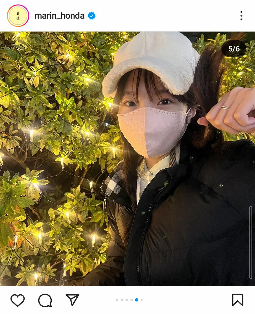 【画像・写真】本田真凜インスタグラム（@marin_honda）から