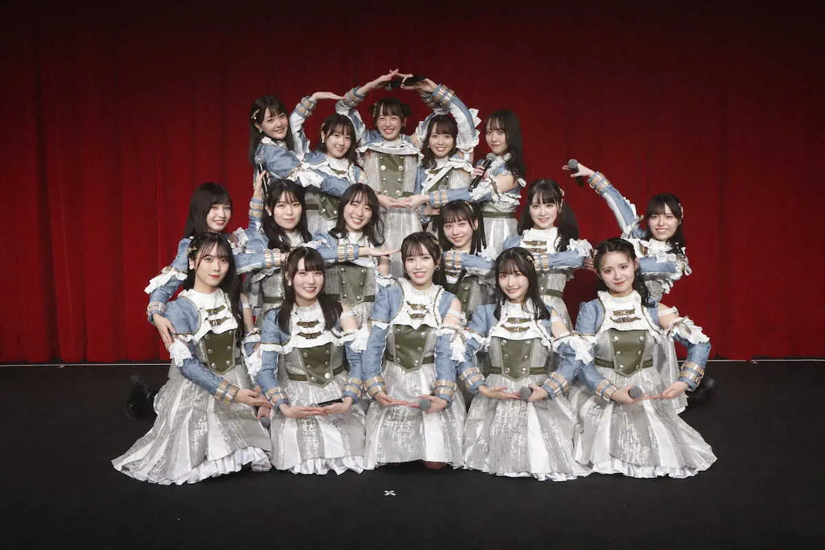 【画像・写真】STU48が新年の誓い　「花誰」で飛躍の22年を「超えてゆけ」