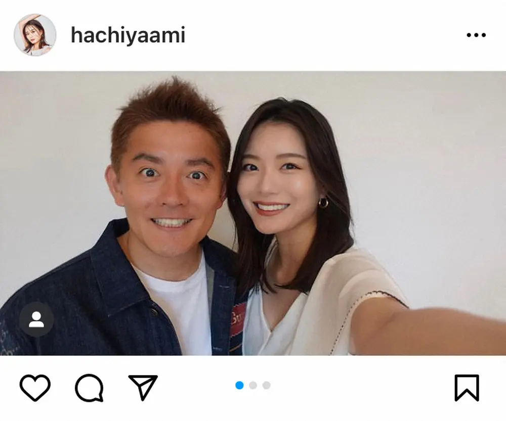 【画像・写真】井戸田潤　妻・蜂谷晏海とテレビ初共演「真ん中に嫁がいます」　奇跡的な光景も