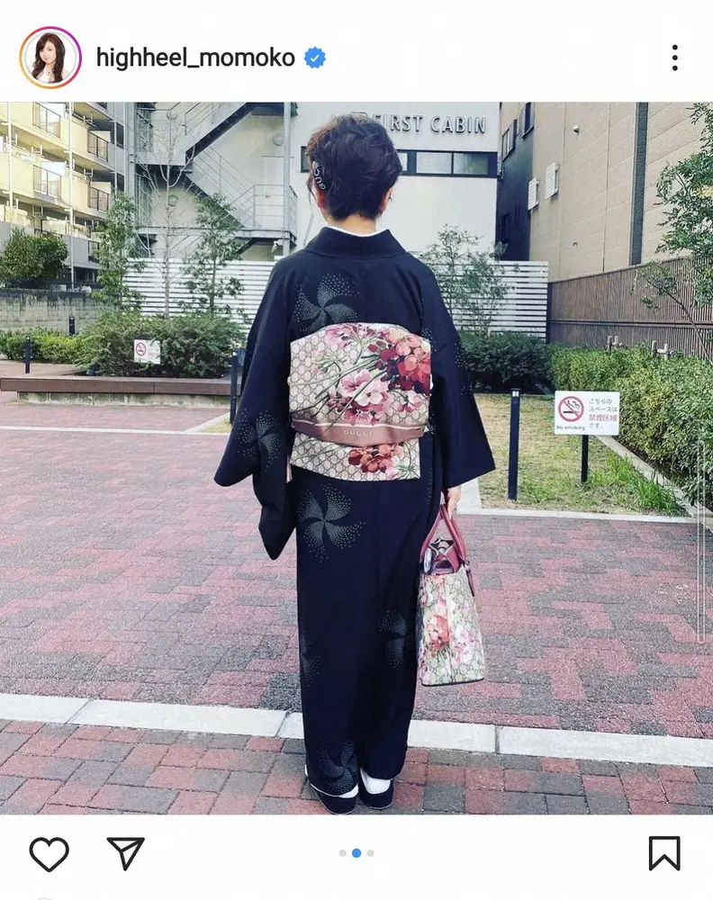 【画像・写真】ハイヒール・モモコ　グッチの洋服を帯にリメーク「無駄が嫌いな女！が、むちゃ高くついてしまった女」
