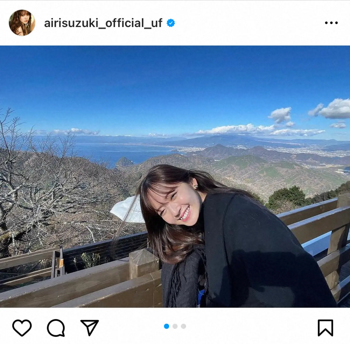 【画像・写真】鈴木愛理　お正月満喫ショット公開に「幸せな投稿」「安定に可愛い」の声